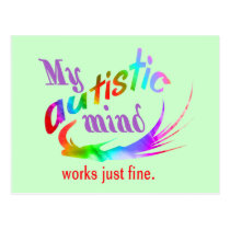 My Autistic Mind Postcards