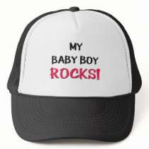 My Baby Boy Rocks hats