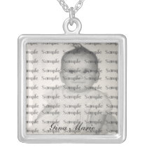 My Baby Photo and Name Necklace necklaces