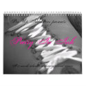 my back, Pin Up Industries presents:, Pretty In... calendars