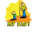 My Bad Kid Drawing On The Wall t-shirts by driven1 My Bad Kid Drawing On The Wall t-shirts