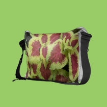 My Bag-Pretty Coleus rickshaw messenger bags