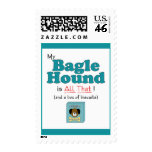 My Bagle Hound is All That! Postage Stamp