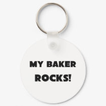 MY Baker ROCKS! keychains by professions MY Baker ROCKS! keychains