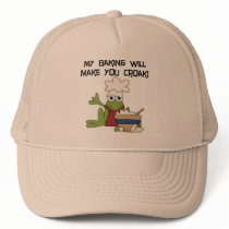 My Baking Will Make You Croak T-shirts and Gifts hats