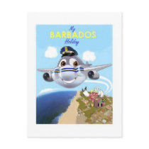 my barbados holiday postcard