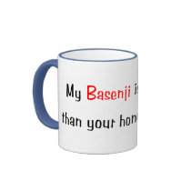 My Basenji is smarter... Mug