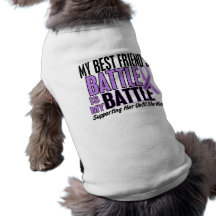 My Battle Too 1 Best Friend Her Hodgkin’s Lymphoma Doggie Tshirt