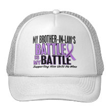 My Battle Too 1 Brother-In-Law Hodgkin’s Lymphoma Mesh Hats