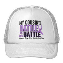 My Battle Too 1 Cousin (Male) Hodgkin’s Lymphoma Mesh Hats