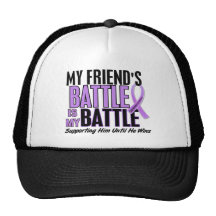 My Battle Too 1 Friend (Male) Hodgkin’s Lymphoma Mesh Hats