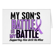 My Battle Too 1 Son Hodgkin’s Lymphoma Greeting Cards