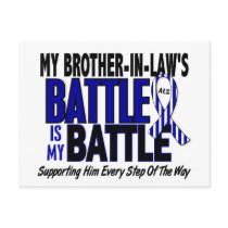 My Battle Too ALS Brother-In-Law Post Card