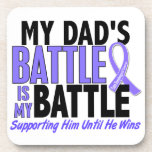 My Battle Too Dad Esophageal Cancer Coasters