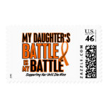 My Battle Too Daughter Leukemia Postage