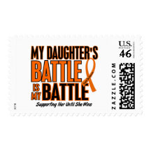 My Battle Too Daughter Leukemia Postage