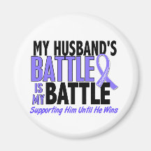 My Battle Too Husband Esophageal Cancer Magnet