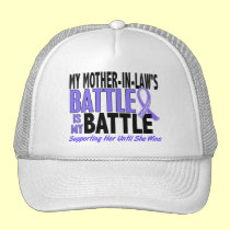 My Battle Too Mother-In-Law Esophageal Cancer hats