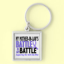 My Battle Too Mother-In-Law Esophageal Cancer keychains