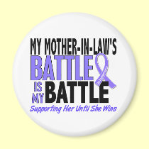 My Battle Too Mother-In-Law Esophageal Cancer magnets