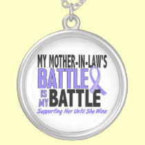 My Battle Too Mother-In-Law Esophageal Cancer necklaces