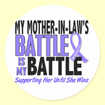My Battle Too Mother-In-Law Esophageal Cancer stickers