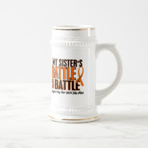 My Battle Too Sister Leukemia Mugs