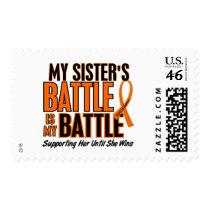 My Battle Too Sister Leukemia Postage Stamps
