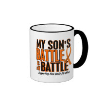 My Battle Too Son Leukemia Coffee Mug
