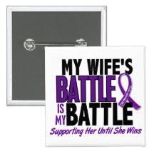 My Battle Too Wife Pancreatic Cancer Pins