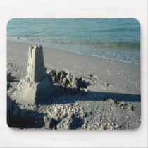 My Beach Castle Mousepads