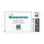 My Beauceron is All That! postage