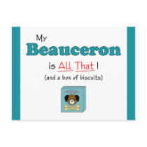 My Beauceron is All That! Postcards