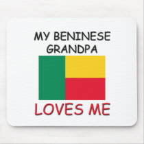 My Beninese Grandpa Loves Me Mouse Mat