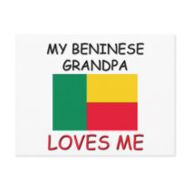 My Beninese Grandpa Loves Me Postcards