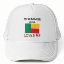 My Beninese Mom Loves Me Mesh Hat