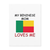 My Beninese Mom Loves Me Postcards