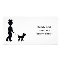 My Best Bud Photo Greeting Card