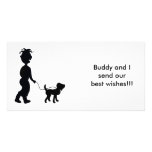 My Best Bud Photo Greeting Card