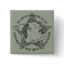 My Best Friend Pinback Buttons