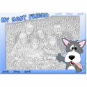 My Best Friend Dog Photo Frame photo sculptures