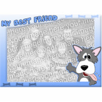 My Best Friend Dog Photo Frame photo sculptures by MenagerieMayhem My Best Friend Dog Photo Frame photo sculptures