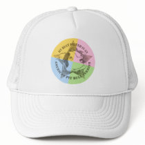 My Best Friend Trucker Hats