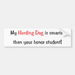 My Best Friend is a Herding Dog Bumper Stickers