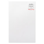 My Best Friend is a Rally-O Dog Customized Stationery