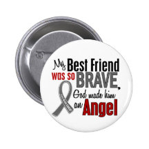 My Best Friend Is An Angel 1 Brain Cancer Buttons