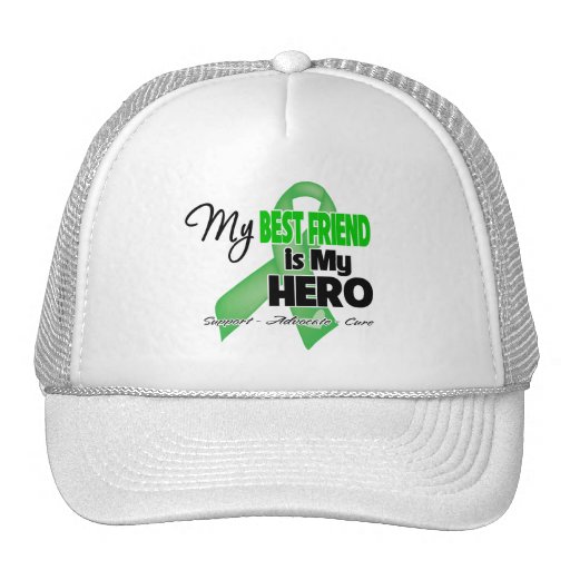 My Best Friend is My Hero - Kidney Cancer Mesh Hats