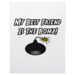 My Best Friend Is The Bomb Customized Letterhead