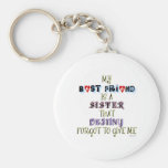 MY BEST FRIEND KEY CHAINS
