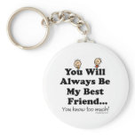My Best Friend Key Chains